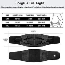 Carica l'immagine nel visualizzatore di Gallery, Fascia Lombare Posturale, FREETOO Regolazione della L/XL, Supporto