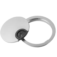 Carica l&#39;immagine nel visualizzatore di Gallery, 4pcs 60mm Passacavo Tondo,Copricavi da Scrivania,Tappi per coprire fori... - Ilgrandebazar