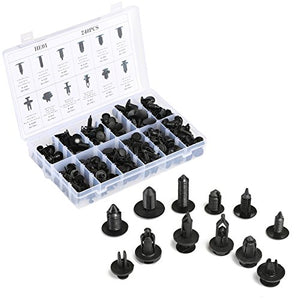 LIHAO 240 Rivetti in Plastica PE Auto Kit di Clip Fissaggio e Pinza... - Ilgrandebazar
