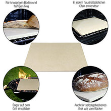 Carica l&#39;immagine nel visualizzatore di Gallery, Amazy Pietra Refrattaria per Pizza da Forno, incl. PALA pizza e... - Ilgrandebazar