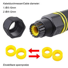 Carica l&#39;immagine nel visualizzatore di Gallery, 2 pz Scatola di giunzione IP68 resistente alle intemperie Outdoor/Gland...