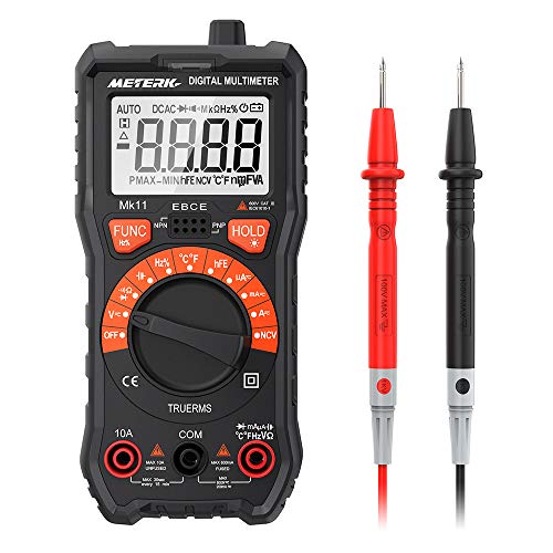 Multimetro Meterk 2000 Range automatico True RMS Digital Intelligent Tester,... - Ilgrandebazar