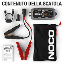 Carica l&#39;immagine nel visualizzatore di Gallery, NOCO Boost Plus GB40 1000 Amp 12V UltraSafe Avviatore di Emergenza al Litio - Ilgrandebazar