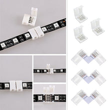 Carica l'immagine nel visualizzatore di Gallery, Fixget 20 Pcs LED Connettore, L a Forma di Connettore Led Connector