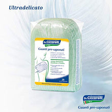 Carica l&#39;immagine nel visualizzatore di Gallery, Dr. Ciccarelli Spugna Guanto Presaponato - Pacco da 20 Pezzi - Ilgrandebazar