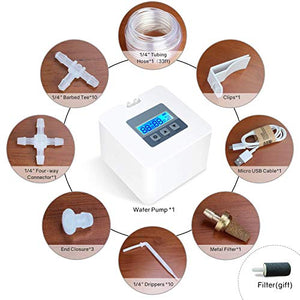 Landrip Sistema di Irrigazione Automatica per Le Piante, Kit irrigazione a...