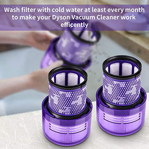Morpilot Filtro Lavabili in Confezione da 2 per Aspirapolvere Dyson V11