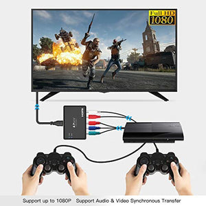 RGB a HDMI Convertitore, Portta YPbPr Component + R L a / Converter