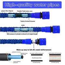 Carica l&#39;immagine nel visualizzatore di Gallery, FEALING Tubo da Giardino, 25FT Estensibile blu