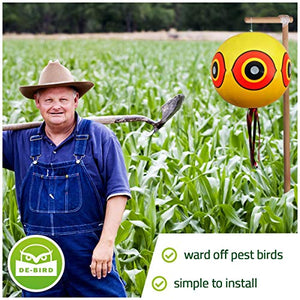 De-bird Sistema Repellente antiuccelli - palloni gonfiabili con Occhio...