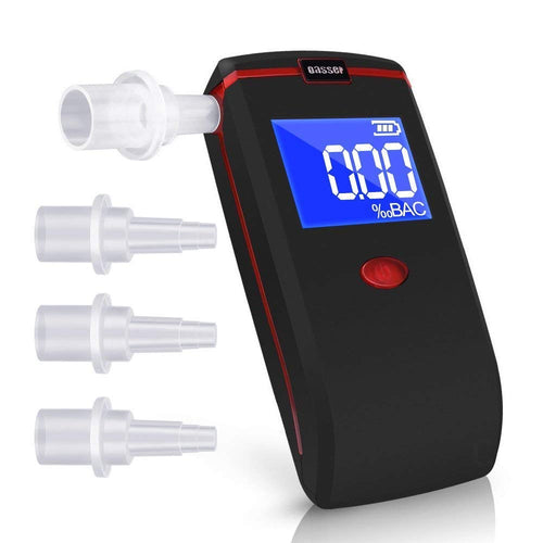 oasser Etilometro Portatile, Alcool Tester Digitale T1 con 4 Boccagli... - Ilgrandebazar