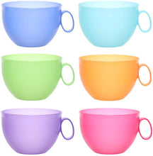 Carica l'immagine nel visualizzatore di Gallery, idea-station Neo Bicchieri plastica 6 Pezzi, 500 ml, Colorati, riutilizzabili, infrangibili, Rigida, Tazze, tazzine, Bambini, Campeggio, Caffe, Te