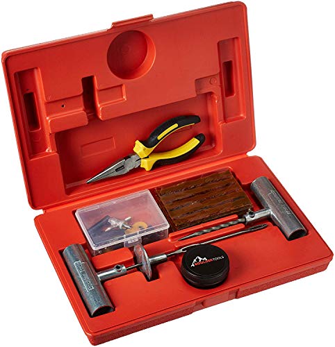 Kit Riparazione Pneumatici Tubeless Boulder Tools - Custodia Compatta Con Istruzioni - Foto 5