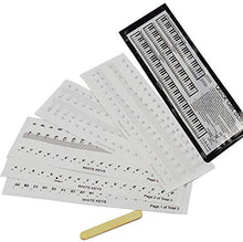 Carica l&#39;immagine nel visualizzatore di Gallery, Tastiera o pianoforte adesivi per 49/61/76/88 chiave tastiera, piano e... - Ilgrandebazar