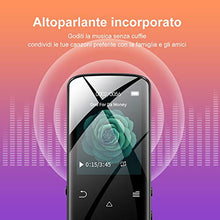 Carica l&#39;immagine nel visualizzatore di Gallery, RUIZU Lettore Mp3, Mp3 da 8 GB con Bluetooth, Altoparlante...