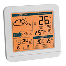 Carica l&#39;immagine nel visualizzatore di Gallery, TFA Dostmann Sky Stazione meteorologica Radio, Bianco, (L) 123 x (B) 52 x... - Ilgrandebazar