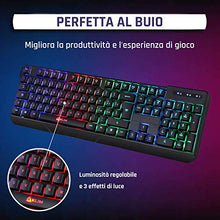 Carica l'immagine nel visualizzatore di Gallery, ⭐️KLIM™ Chroma Tastiera Wireless ITALIANA - Sottile, Resistente,