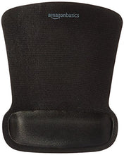 Carica l&#39;immagine nel visualizzatore di Gallery, AmazonBasics - Tappetino per mouse in gel con poggiapolsi