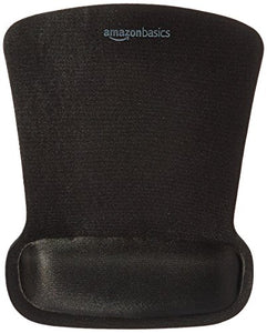 AmazonBasics - Tappetino per mouse in gel con poggiapolsi