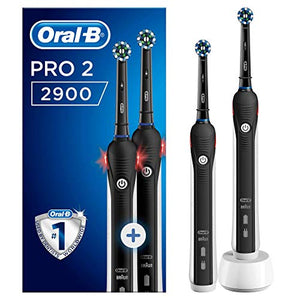 Oral-B Spazzolino Elettrico Ricaricabile Pro 2 2900, 2 Manici, 2 Testine di... - Ilgrandebazar