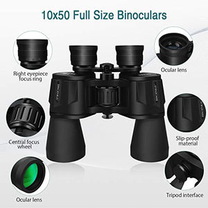 Binocolo 10x50, Binocoli