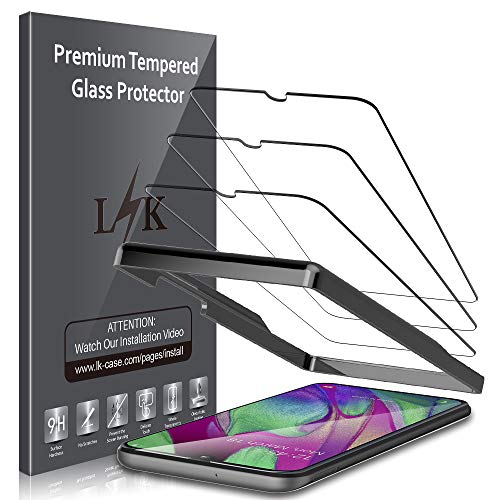LK [3 Pack Vetro Temperato per Samsung Galaxy A40, [Installazione Semplice... - Ilgrandebazar
