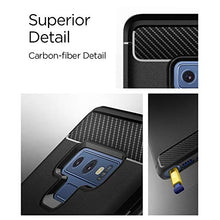 Carica l&#39;immagine nel visualizzatore di Gallery, Spigen Rugged Armor Cover Galaxy Note 9, assorbimento acustico e Nero opaco - Ilgrandebazar