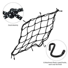 Carica l&#39;immagine nel visualizzatore di Gallery, 1pz Rete Riflettente Elastica Moto + 1Pz Corda Moto...