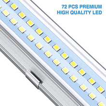 Carica l&#39;immagine nel visualizzatore di Gallery, led interni auto，AUDEW luci per Auto interruttore striscia 72 LED