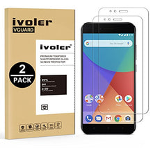 Carica l&#39;immagine nel visualizzatore di Gallery, ivoler [2 Pack] Pellicola Vetro Temperato per Xiaomi Mi A1 [Garanzia a...