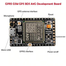 Carica l'immagine nel visualizzatore di Gallery, TECNOIOT A9G A9 gsm GPRS GPS BDS Module Core Pudding Development Board...