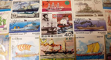Carica l&#39;immagine nel visualizzatore di Gallery, Ships of the World Stamp Collection! Boats Boat Transport Souvenir /... - Ilgrandebazar