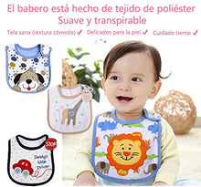 Carica l&#39;immagine nel visualizzatore di Gallery, Tomkity 12 Bavaglini Neonato Impermeabili Bambino Bandana Drool 12pz-unisex-A - Ilgrandebazar
