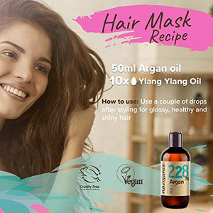 Naissance Olio di Argan del Marocco 250ml - Puro e Naturale, Antiossidante,...