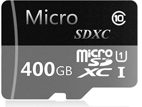 Micro SD Card 400GB Alta Velocità Classe 10 SDXC con adattatore