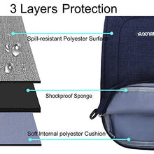 Carica l&#39;immagine nel visualizzatore di Gallery, MOSISO Laptop Borsa a Spalla Compatibile con 13-13,3 Pollici, Blu Navy