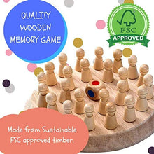 Carica l'immagine nel visualizzatore di Gallery, Jaques of London Gioco di Memoria in Legno Bellissimi Giocattoli in Legno e Giochi di Memoria per Bambini di Tutte Le età. Giocattoli educativi per Bambini per 2 3 4 Bambini di 5 Anni.