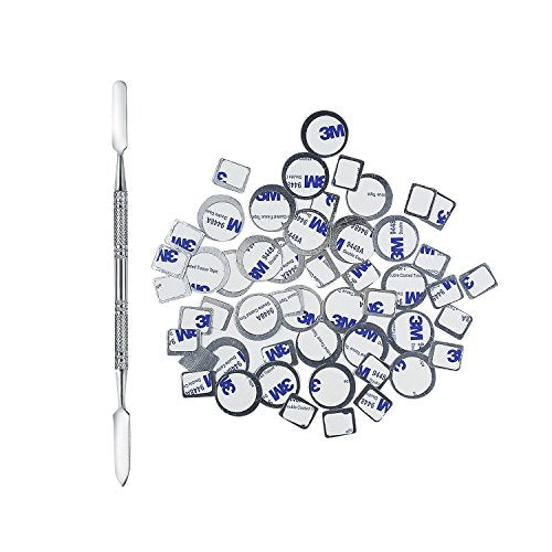 Allwon 56 pezzi adesivi in metallo per tavolozza magnetica Tavolozza trucco... - Ilgrandebazar