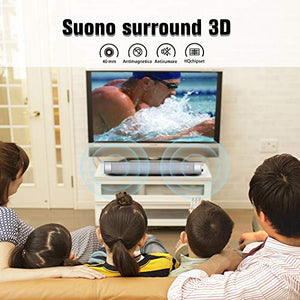 VersionTECH. Soundbar 2.0 Canali, Altoparlante Hi-Fi Suono Surround 3D,...
