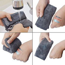 Carica l&#39;immagine nel visualizzatore di Gallery, KinHwa Panno Microfibra Viso Riutilizzabile Struccante 3, grigio - Ilgrandebazar