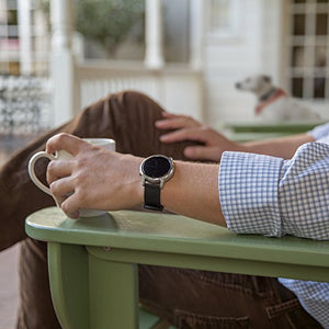 Archer Watch Straps | Ricambio di Cinturino Silicone per Uomo e 22mm, Nero - Ilgrandebazar