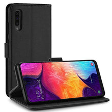 Carica l&#39;immagine nel visualizzatore di Gallery, Simpeak Custodia Compatibile per Samsung Galaxy A50 A50S A30S, Cover Nero