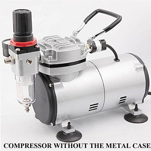 Original Fengda FD-18A - Aerografo Compressore modellismo / pressostato / 4...