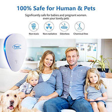 Carica l&#39;immagine nel visualizzatore di Gallery, Nitoer Antizanzare Ultrasuoni Repellente ad per Topi Scacciatopi...