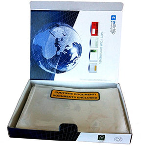 WePack 240135100N Buste Autoadesive Portadocumenti, DL, Trasparente - Ilgrandebazar