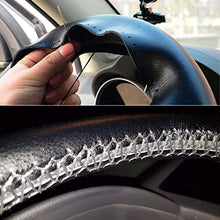 Carica l&#39;immagine nel visualizzatore di Gallery, Coprivolante, OSAN Coprivolante in Genuina Pelle Volante Coperrtura Con...