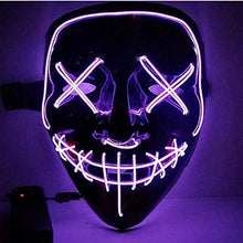 Carica l&#39;immagine nel visualizzatore di Gallery, Kaliwa Maschera LED Halloween - Divertente Maschere con 3 modalità... - Ilgrandebazar