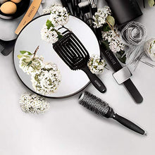 Carica l&#39;immagine nel visualizzatore di Gallery, T4B LUSSONI Specchio rotondo professionale per salone, parrucchiere,...