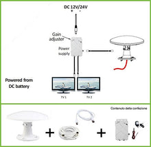 Carica l&#39;immagine nel visualizzatore di Gallery, Antenna TV Omnidirezionale Terrestre DVB-T/T2, per Interno e Esterno -... - Ilgrandebazar