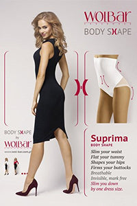 Wolbar Mutande Contenitive per Donna WB145 M, Nero